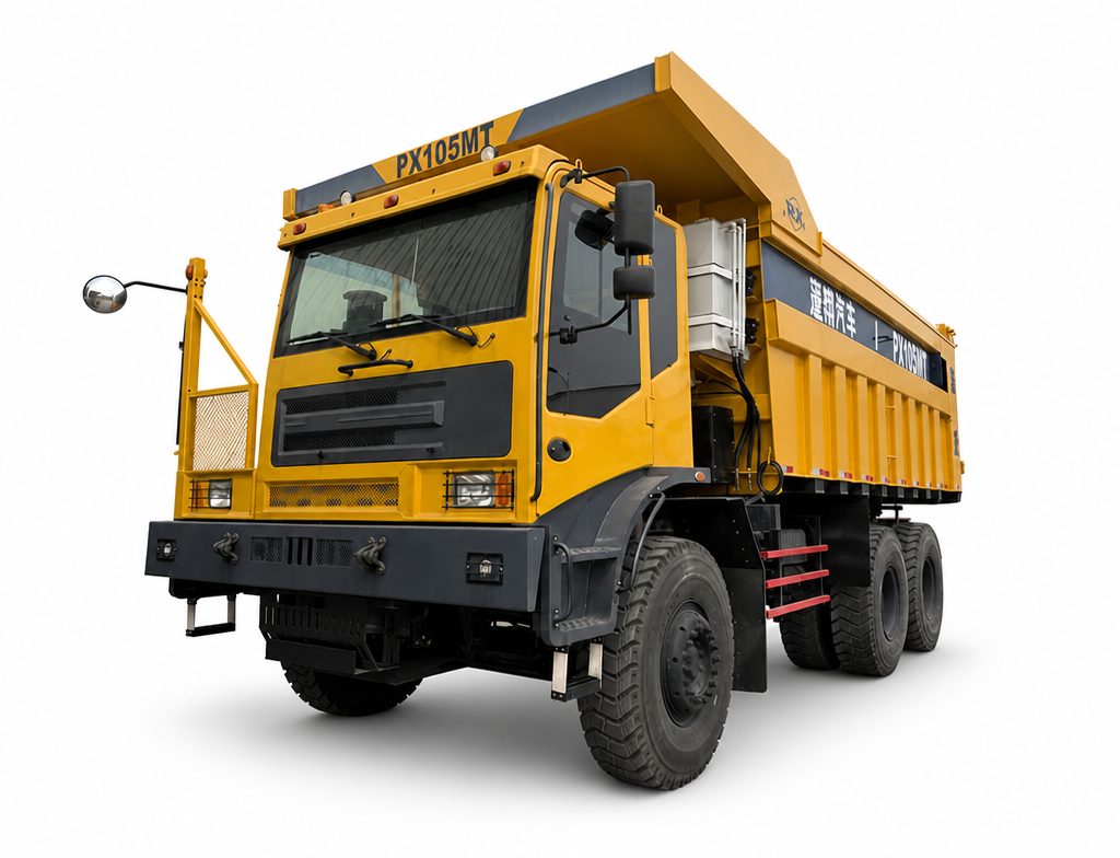 PX105 70 tonnin maastokaivoskippiauto